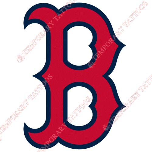 Boston Red Sox Customize Temporary Tattoos Stickers NO.1453
